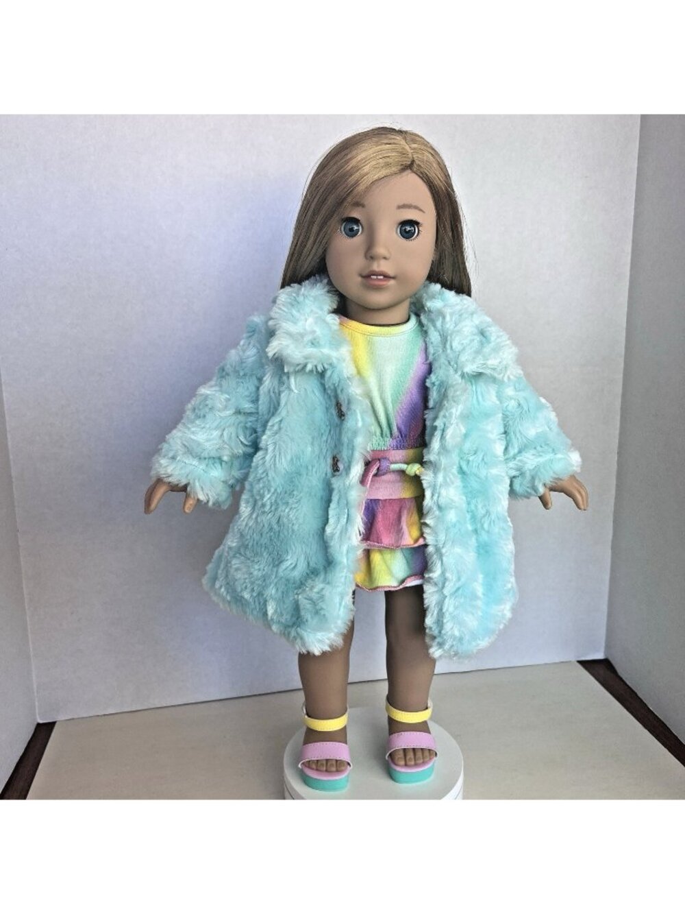 American Girl Summer McKinny Girl of The Year 2025 18 inch Doll Dress Jacket